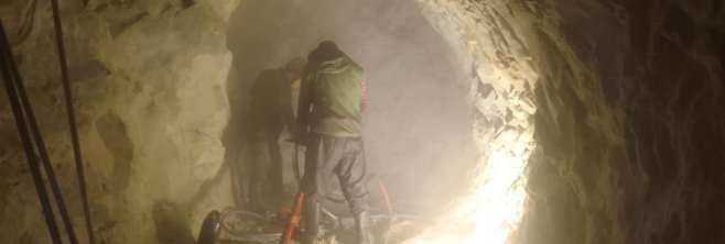Headrace tunnel excavation at a Himalayan hydropower project